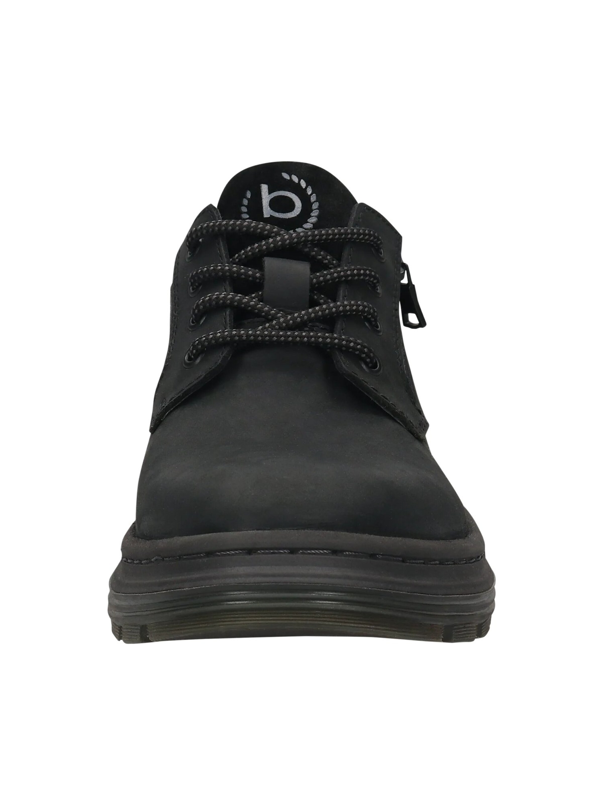 Chaussure de sport à lacets bugatti en noir