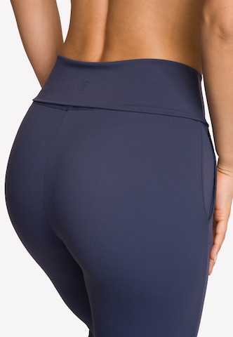 OCEANSAPART Skinny Workout Pants 'Ginger' in Blue