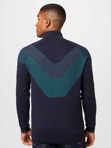 GARCIA Pullover in Blau