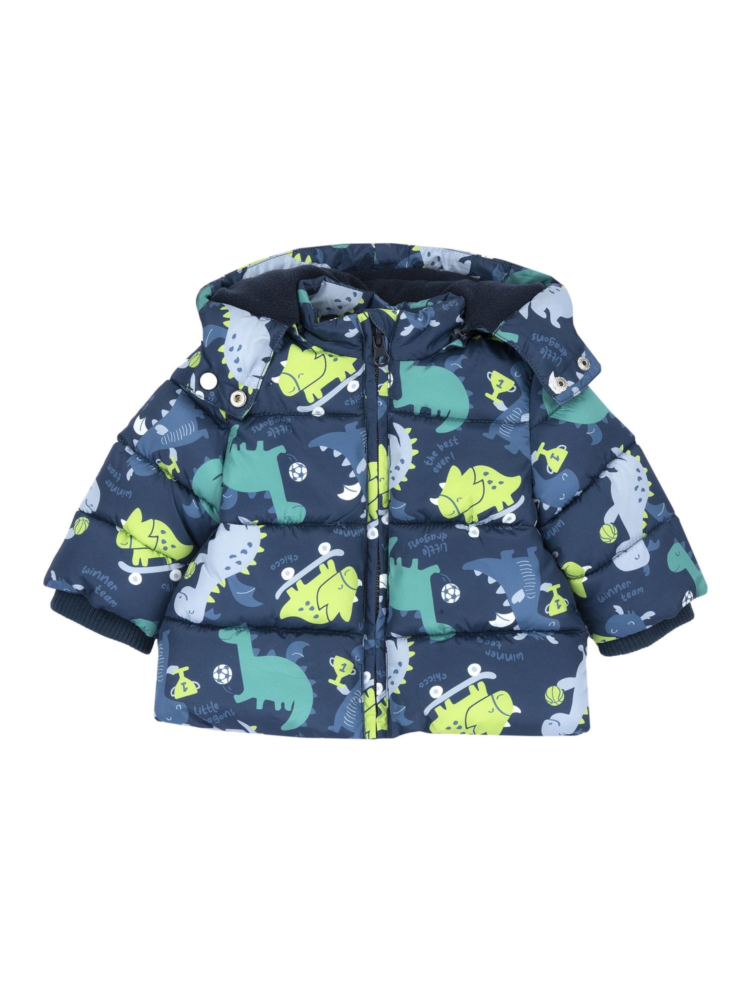Chicco Zimní bunda – modrá: přední strana