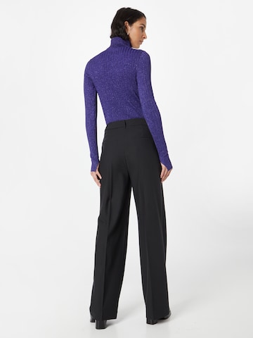 Another Label Wide leg Pantalon 'Gianna' in Zwart