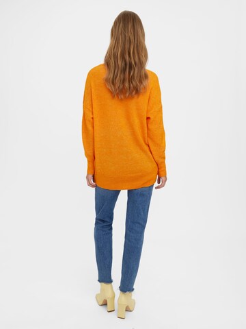 VERO MODA Sweater 'VIGGA' in Orange