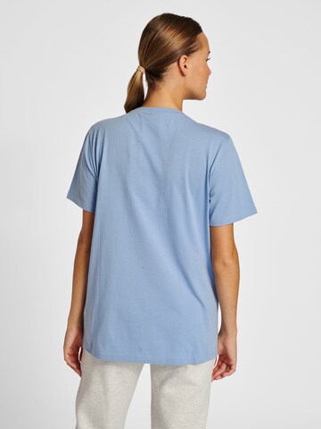 T-Shirt fonctionnel Hummel en bleu