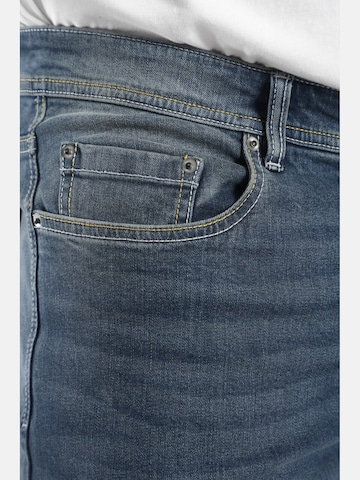 Charles Colby Loosefit Jeans ' Baron Givens ' in Blauw