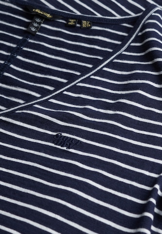 Robe-chemise Superdry en bleu