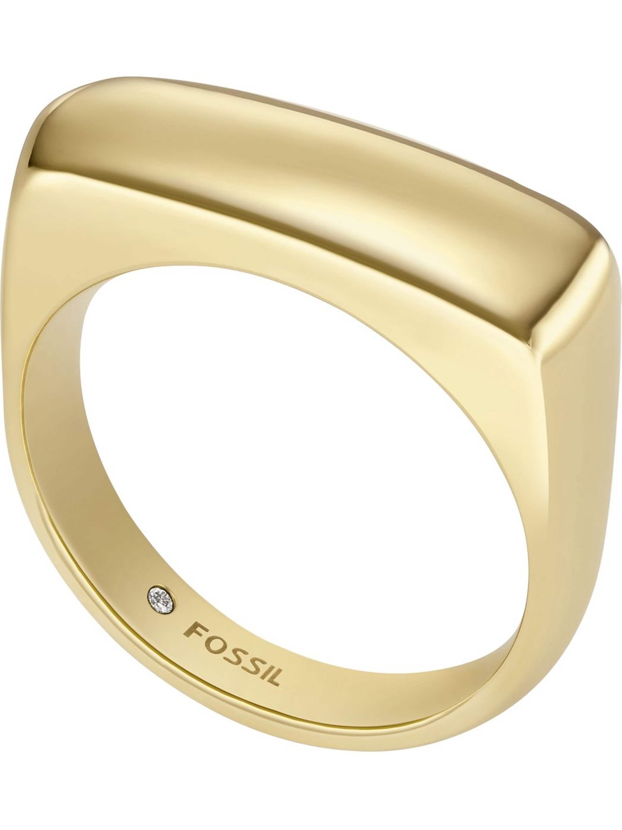 FOSSIL Ring 'HERITAGE' in Gold