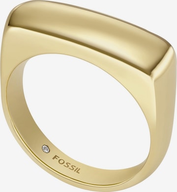 FOSSIL Ring 'HERITAGE' i guld
