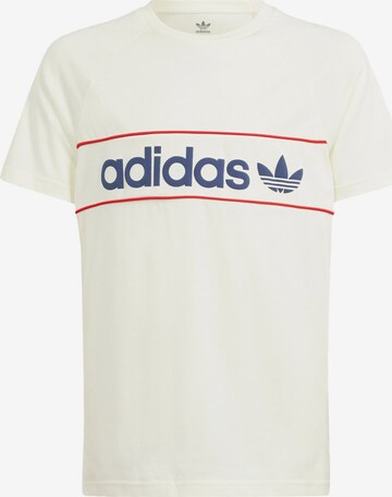 ADIDAS ORIGINALS Shirt in Beige: voorkant