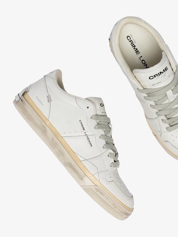 Crime London Sneakers hoog in Wit