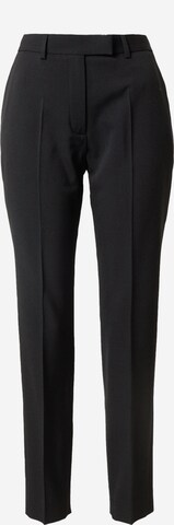 Calvin Klein Tapered Pantalon in Zwart: voorkant