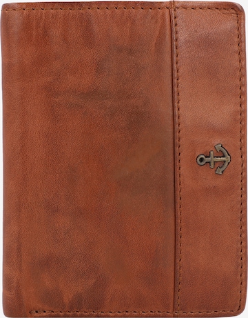 Harbour 2nd Wallet in Brown: front