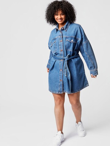 River Island Plus Kleid 'Delano' in Blau