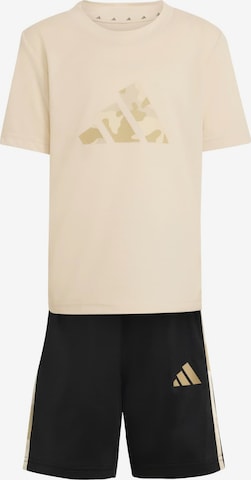 ADIDAS SPORTSWEAR - Chándal 'Train Essentials' en gris: frente