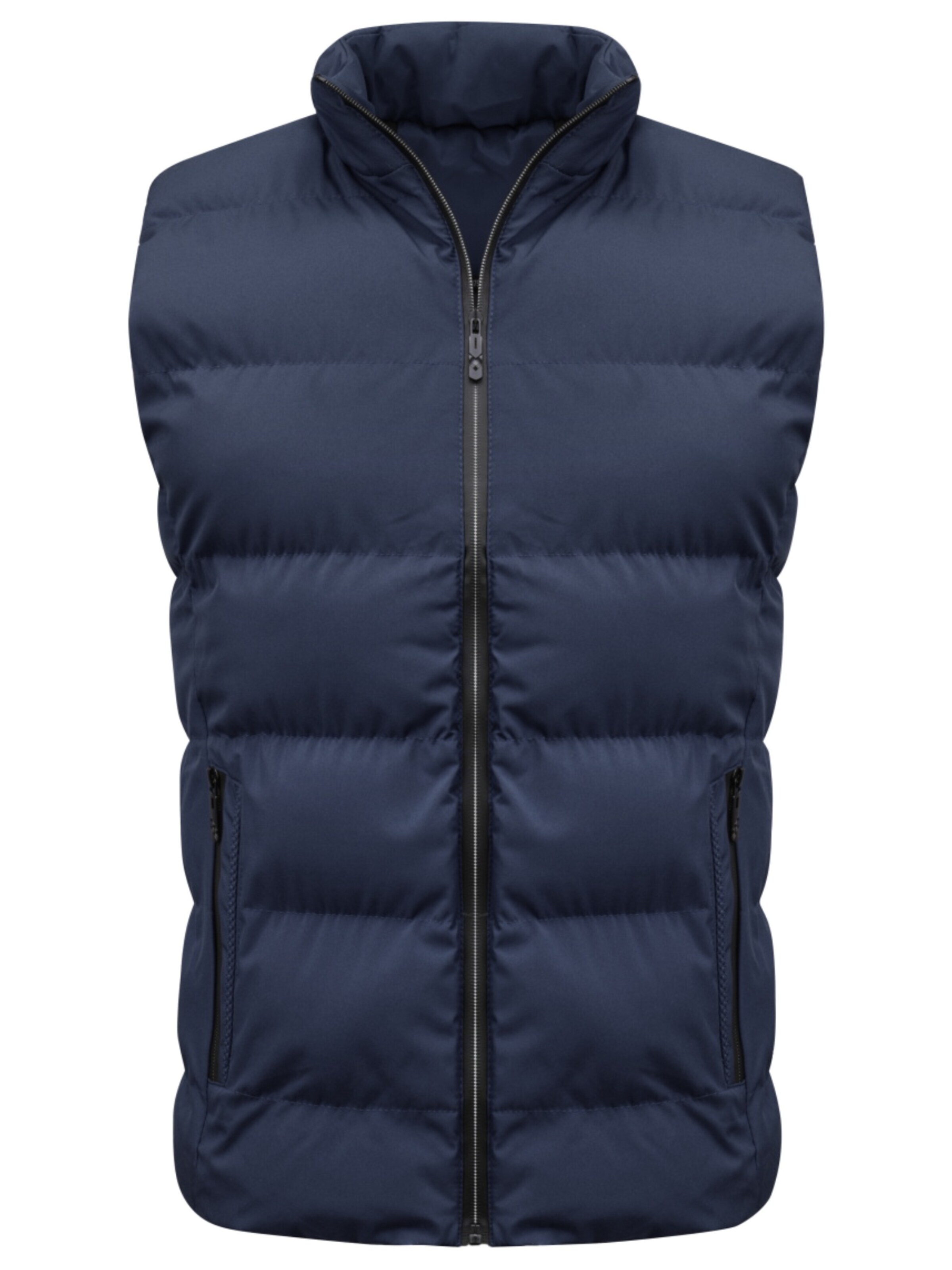 YOUTHUP Vest in Blue: front