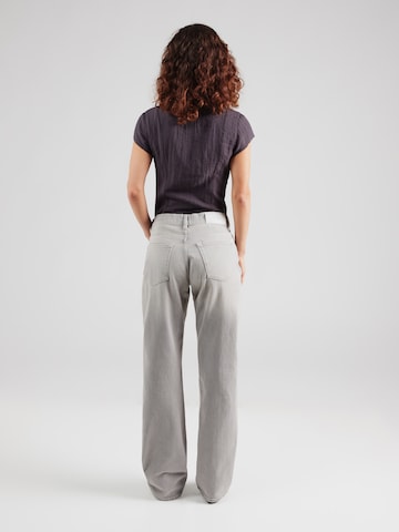 7 for all mankind Szeroka nogawka Jeansy 'TESS' w kolorze szary