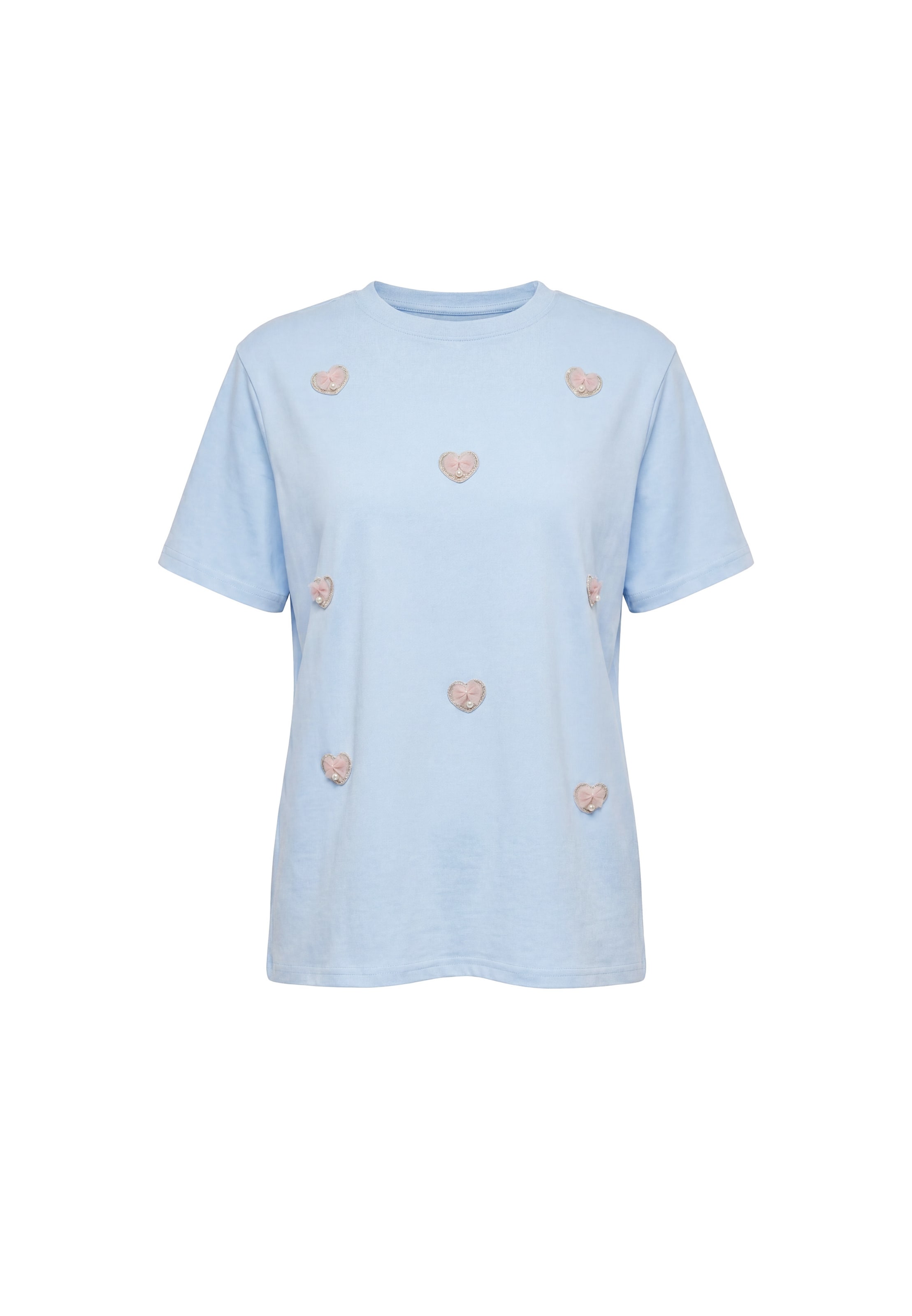 MYMO Shirt 'Pop' in Blauw: voorkant