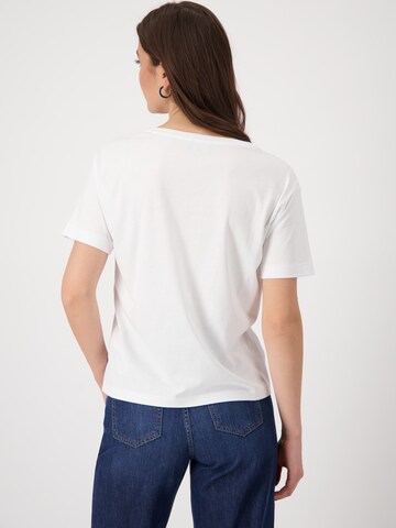 T-shirt monari en blanc