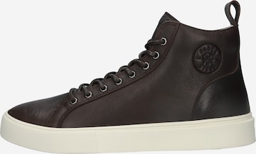 BLACKSTONE Sneakers hoog 'Ruby Innik CG503' in Bruin: voorkant