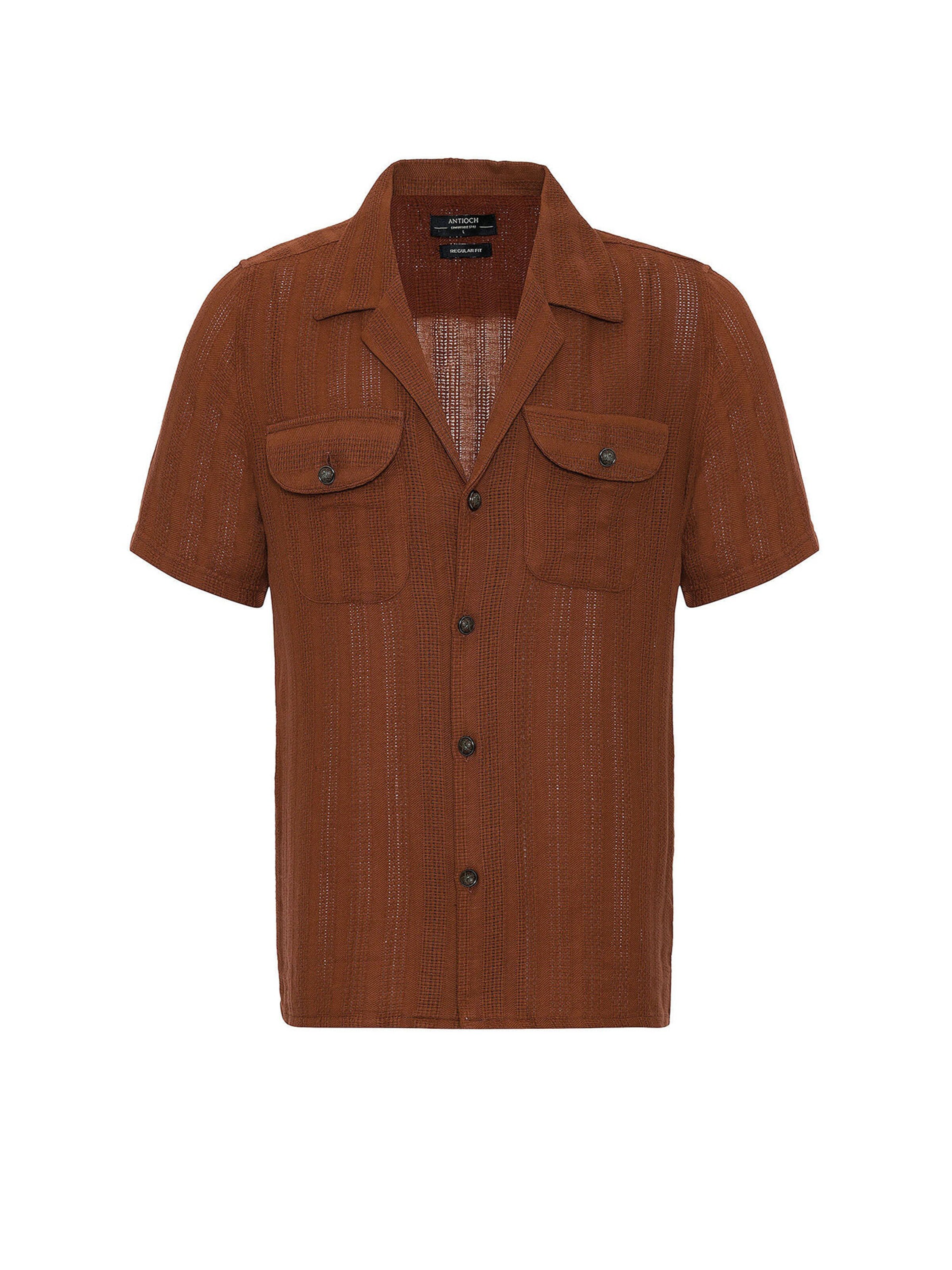 Antioch Košeľa - hnedá, Produkt