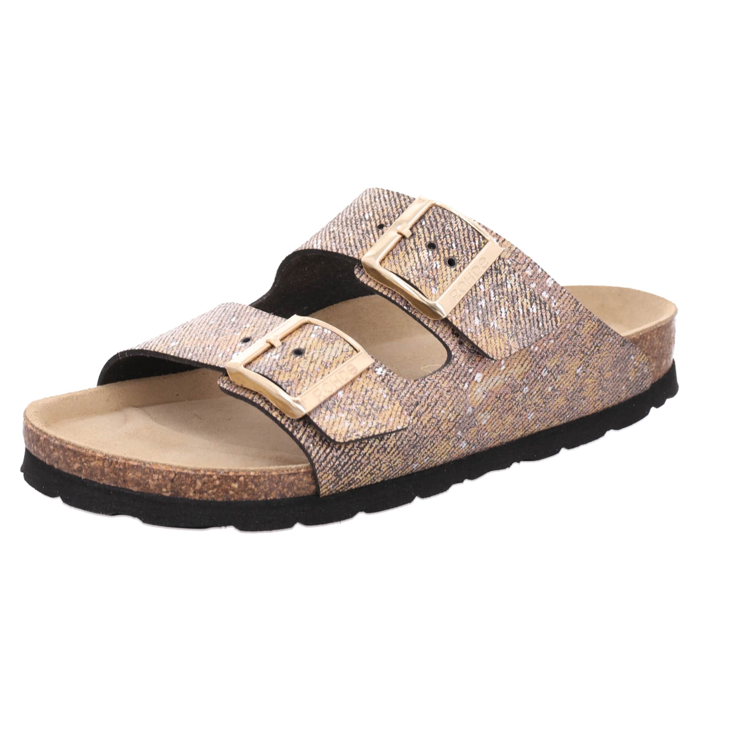 ROHDE Mules in Bronze: front