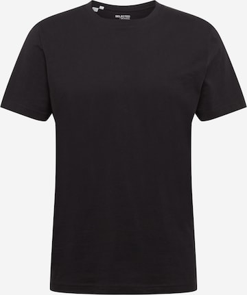 SELECTED HOMME T-Shirt 'Norman' in Schwarz: predná strana