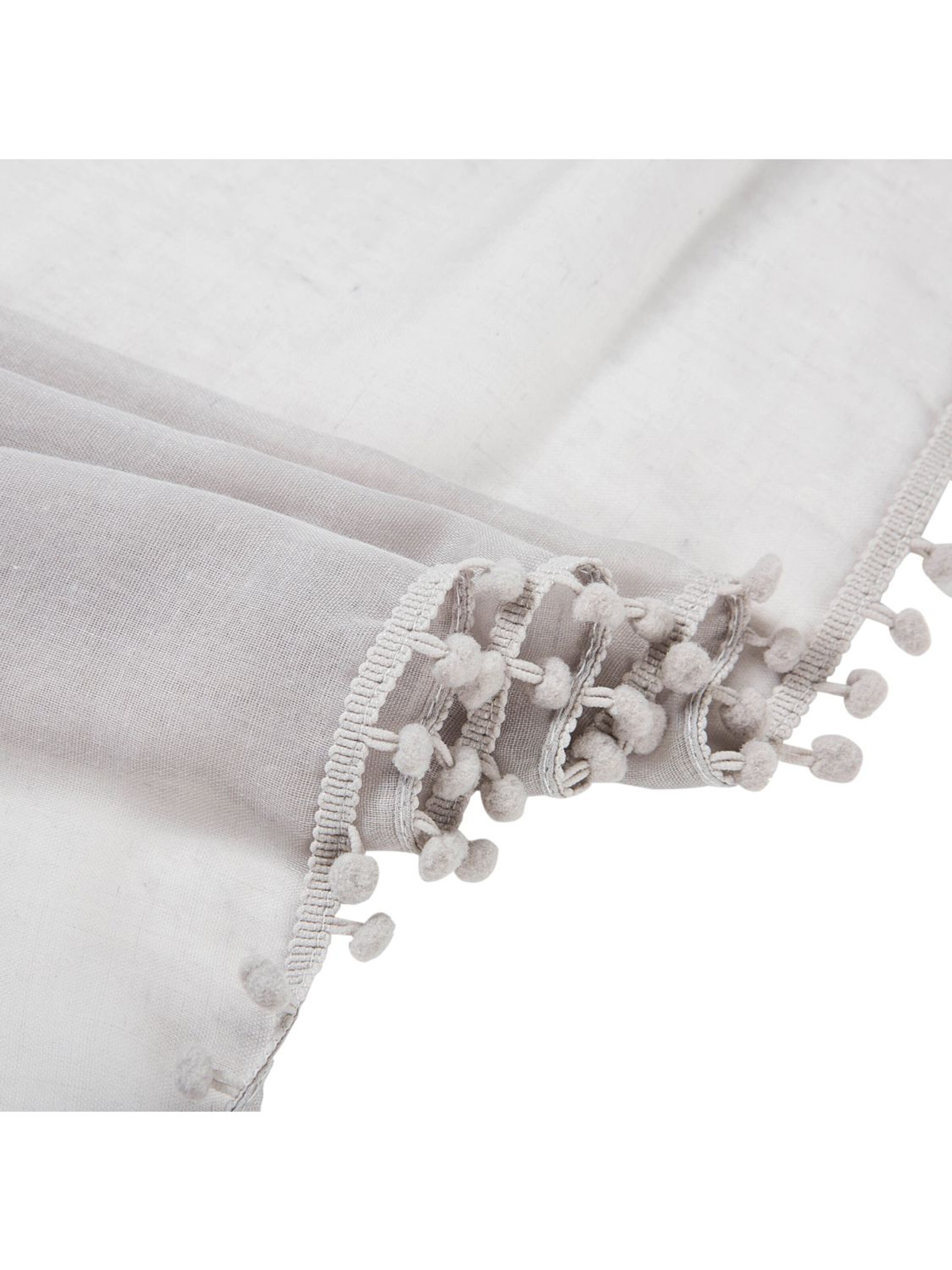 alberto cabale Sjaal 'Chèche coton gris Elvia' in Grijs