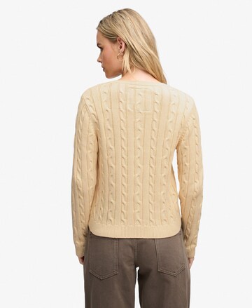 Pull-over 'Essentials' Superdry & Co en jaune