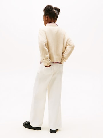 TOMMY HILFIGER Sweater 'Intarsia' in Beige