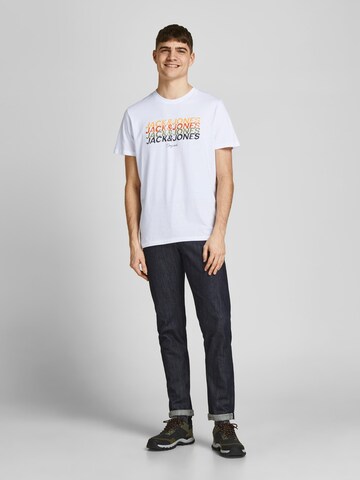 JACK & JONES T-Shirt 'Brady' in Weiß