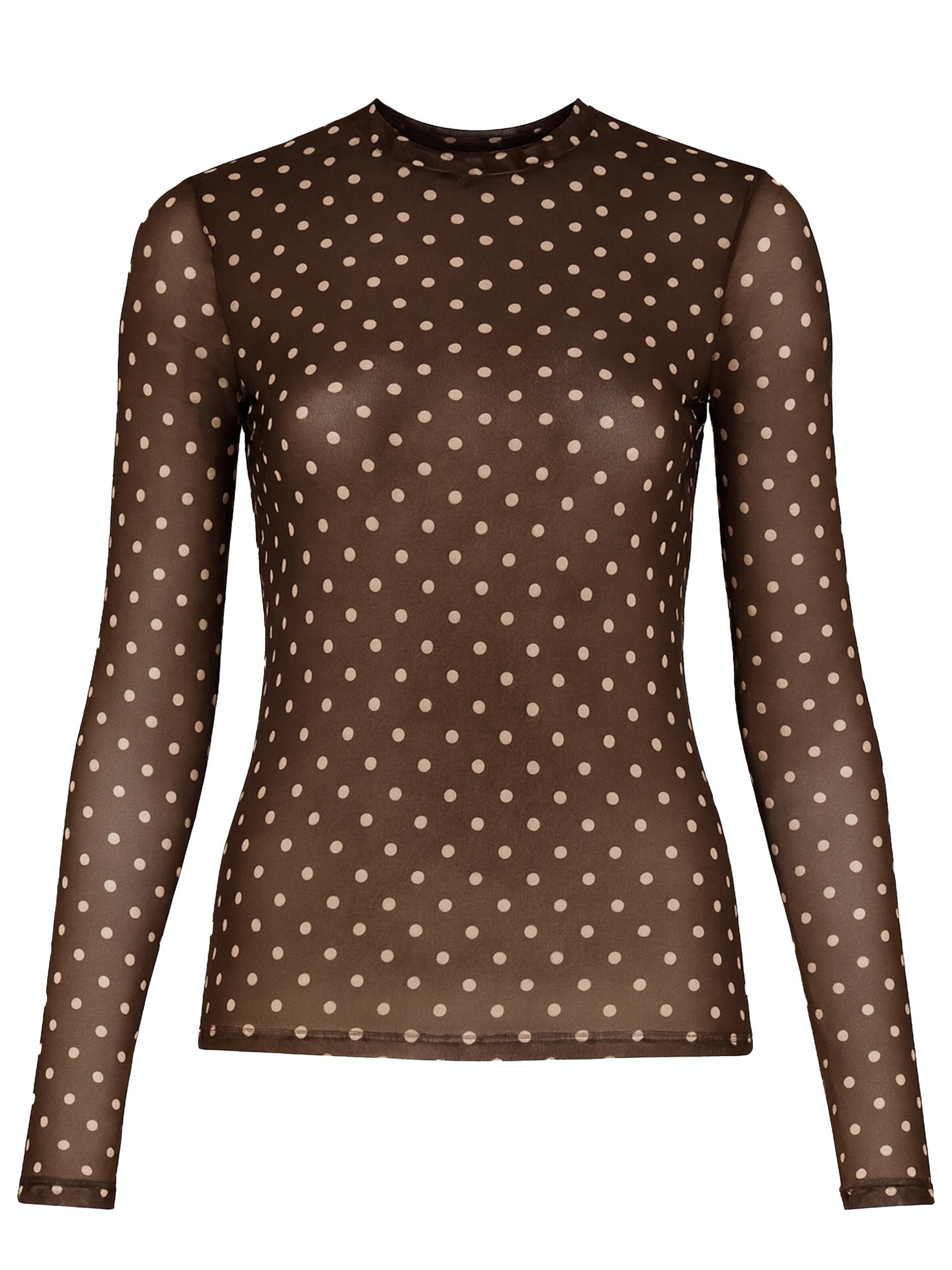 SASSYCLASSY Shirt in Brown: front