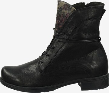 THINK! Lace-Up Ankle Boots in Black