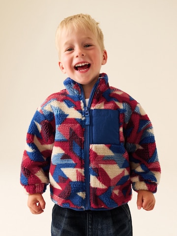 Next Fleece jas in Rood: voorkant
