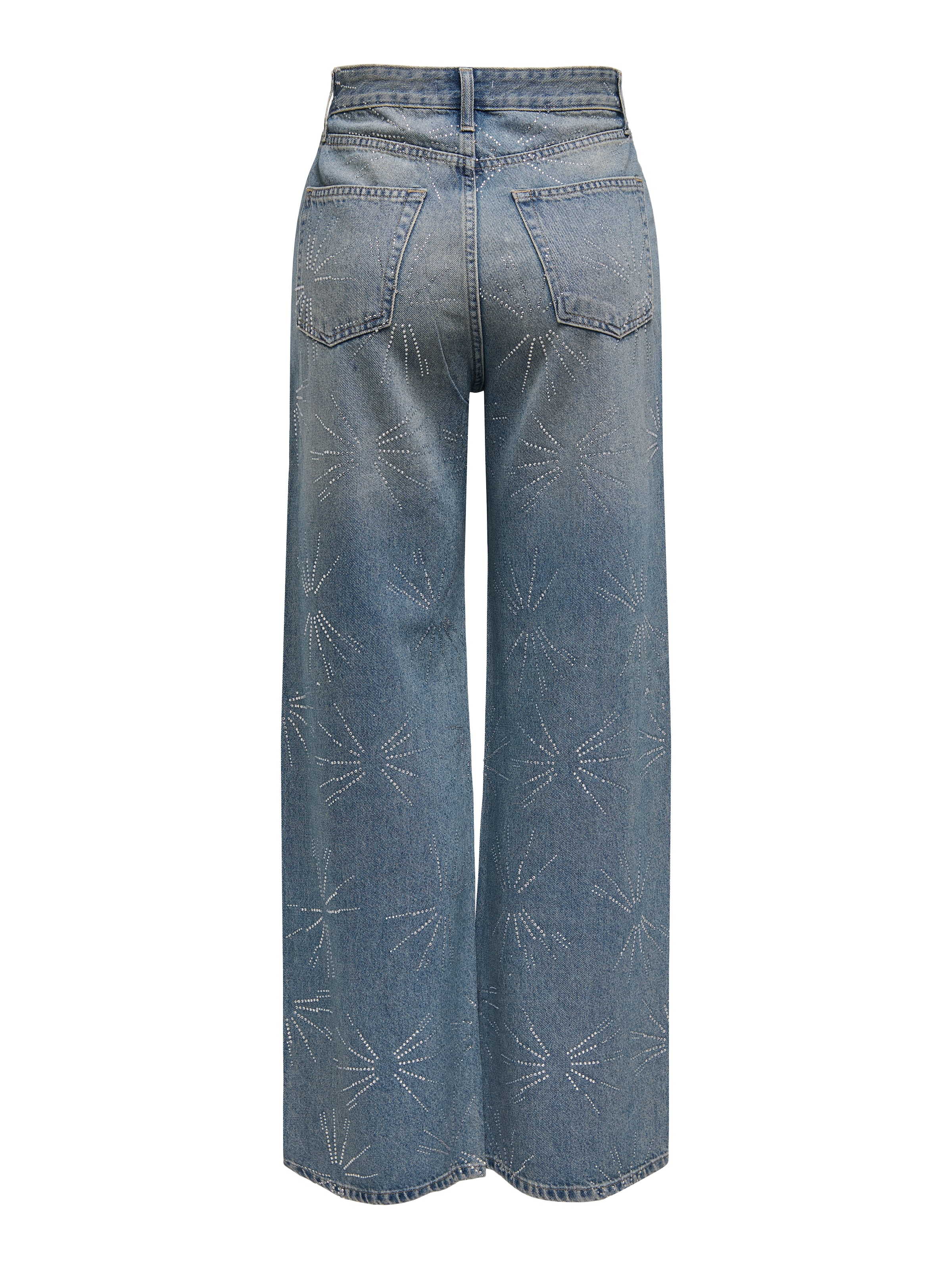 Wide leg Jeans 'ONLHOPE' di ONLY in blu