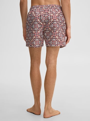 STRELLSON Zwemshorts ' Lago ' in Rood