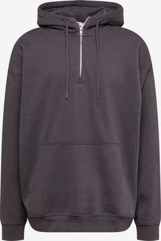 WEEKDAY Sweatshirt 'Hank' in Grijs: voorkant