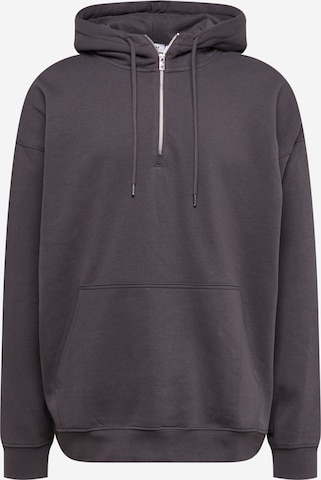 WEEKDAY Sweatshirt 'Hank' in Grijs: voorkant