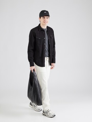 Lee Klasický střih Košile 'REGULAR WESTERN SHIRT' – černá
