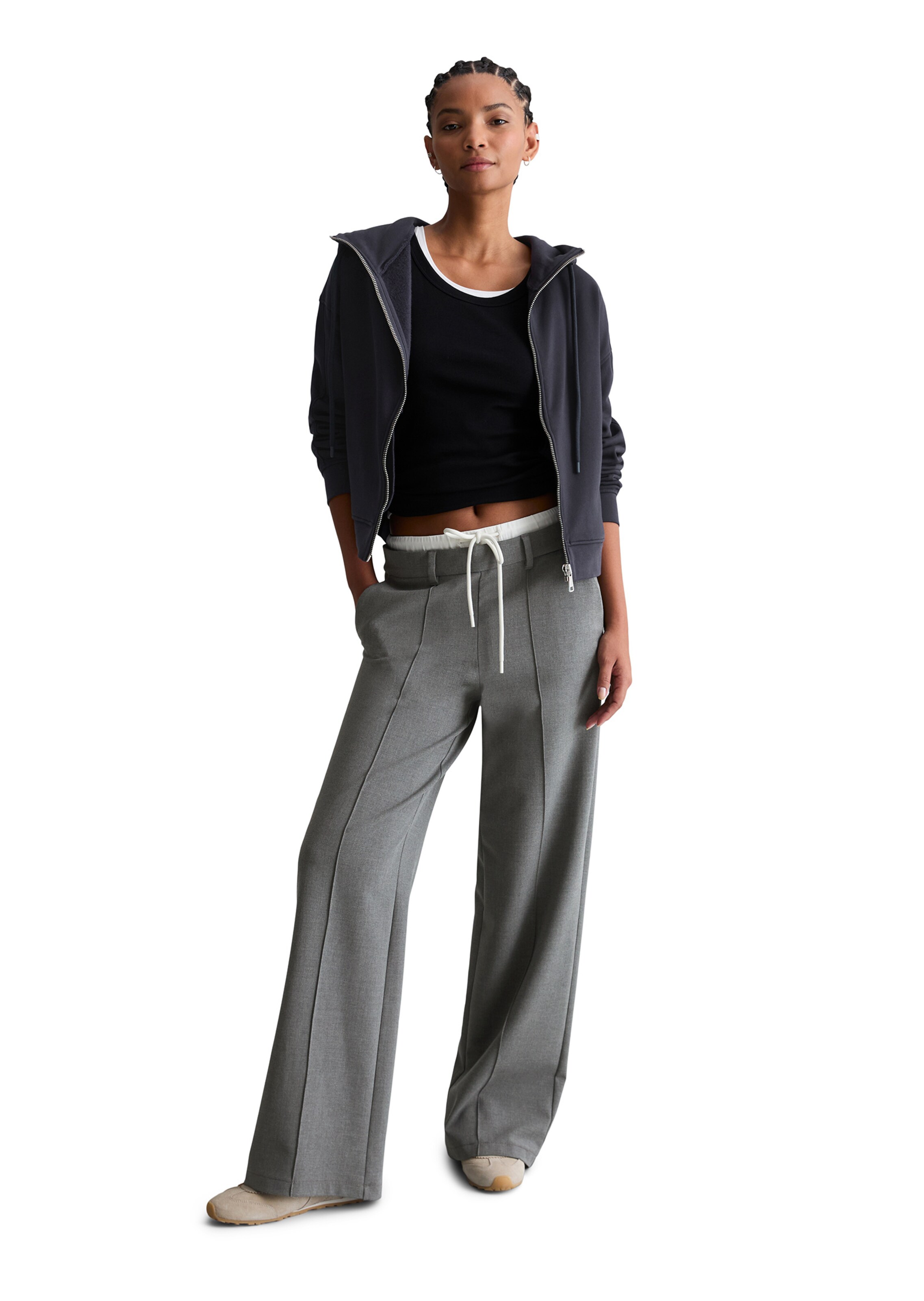 Marc O'Polo DENIM Sweatjacke in Blau