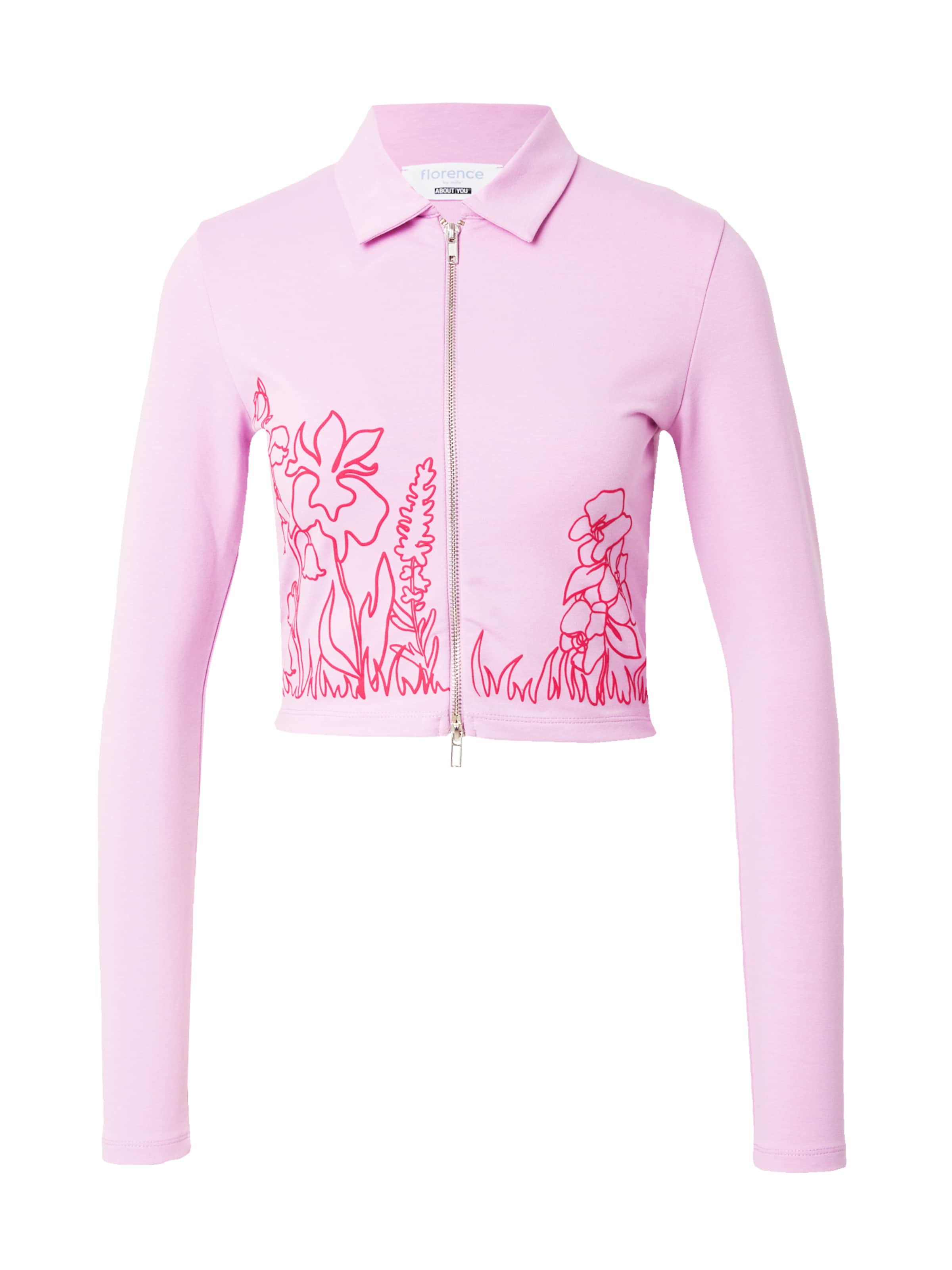 florence by mills exclusive for ABOUT YOUKardigan &#x27;Mahonia&#x27; - roza boja: prednji dio