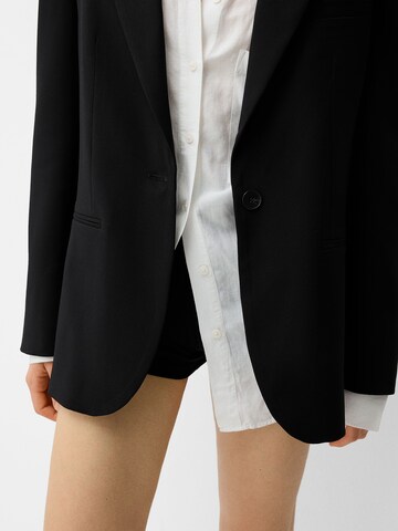 Blazer Bershka en noir
