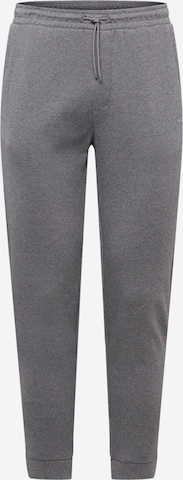 BOSS Green Tapered Pants 'Hadiko' in Grey: front