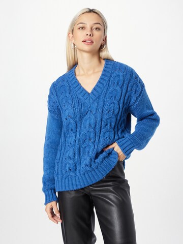 UNITED COLORS OF BENETTON Sweater in Blue: front