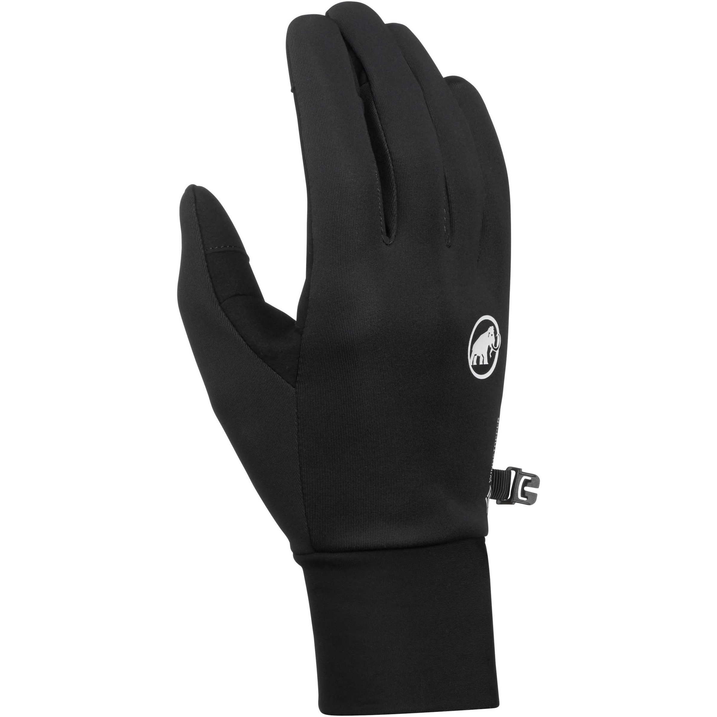 MAMMUT Outdoorhandschuhe 'Astro Light' in Schwarz: Vorderseite
