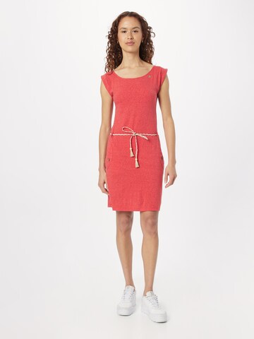 Ragwear - Vestido 'TAG' en rojo: frente