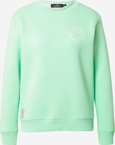Zwillingsherz Sweatshirt 'Sarina' in Neon green / White, Item view