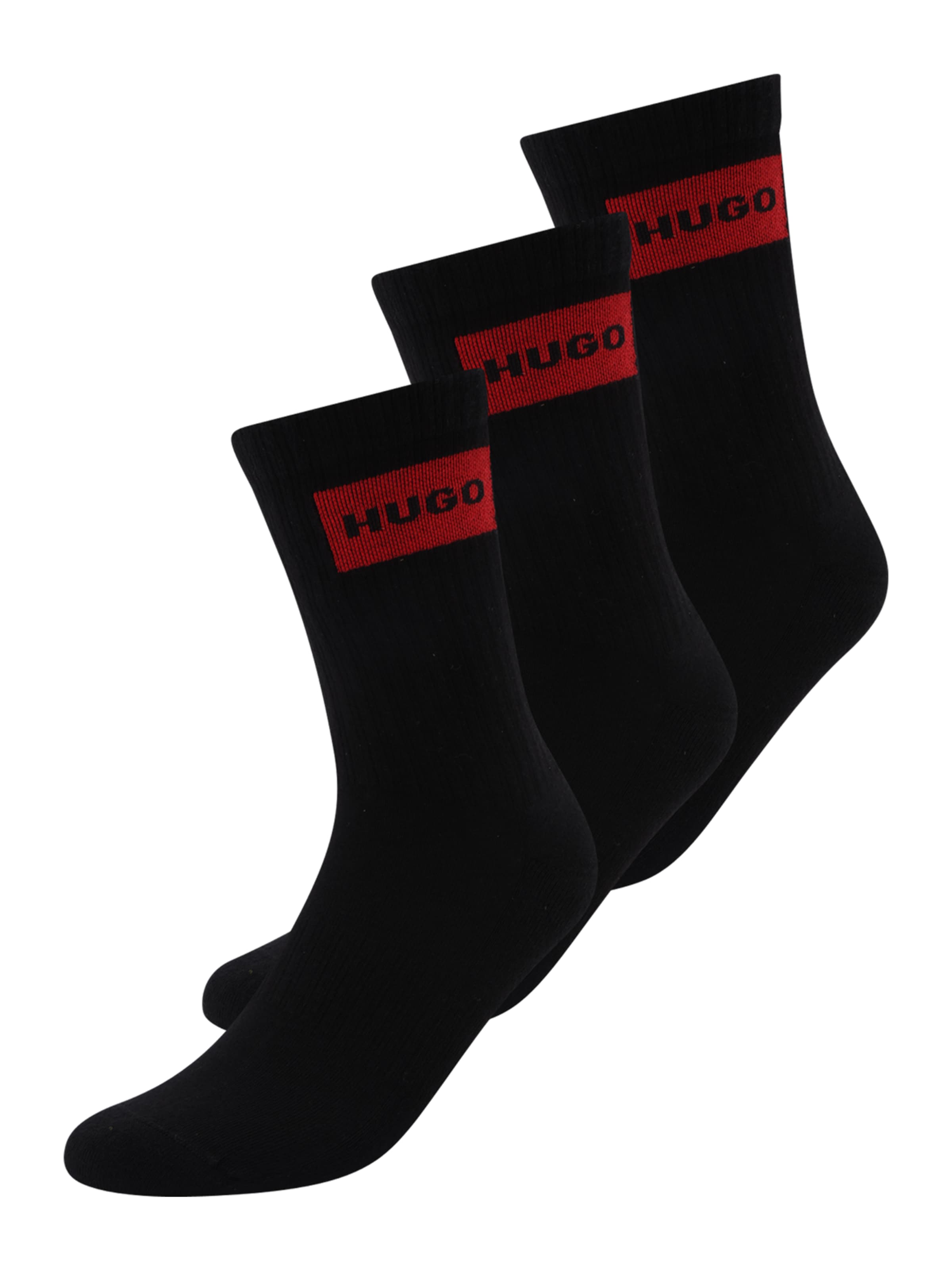 HUGOČarape - crna boja: prednji dio