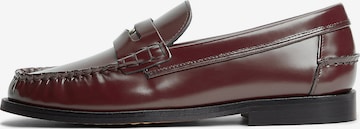 Mocassin TOMMY HILFIGER en rouge : devant