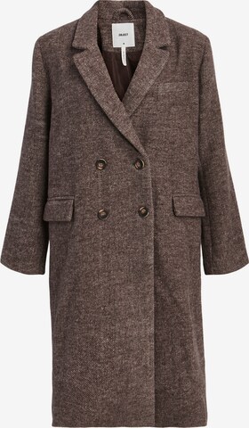 OBJECT Between-Seasons Coat 'Blaza' in Brown: front