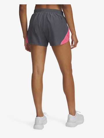 UNDER ARMOUR Shorts 'Fly By 3' in Grau