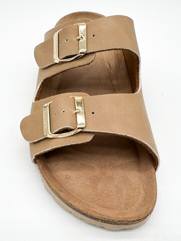 thies Mules 'thies 1856 ® Eco Bio Sandal' in Beige